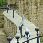 Shaped Handrail (Hathersage) [detail]