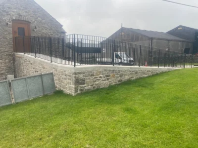 countryside bespoke iron railings