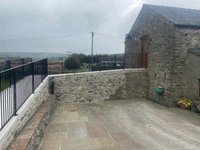countryside bespoke iron railings